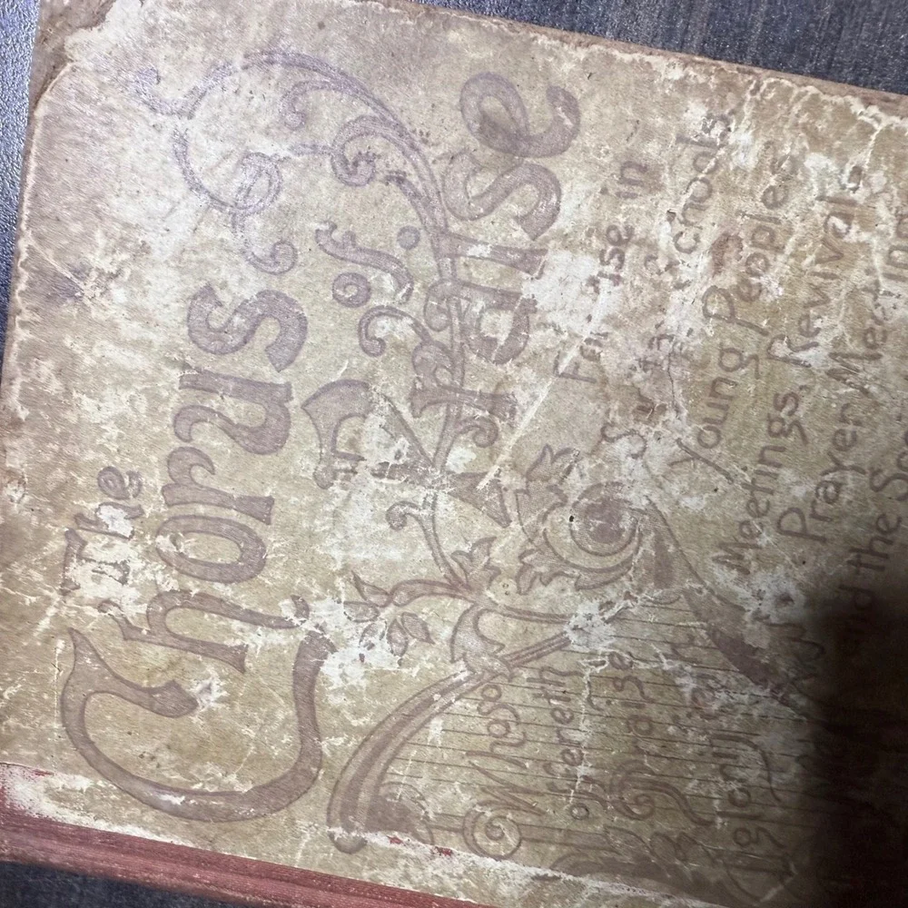 The Chorus of Praise James M Black Vintage‎ Music Book 1907 Antique